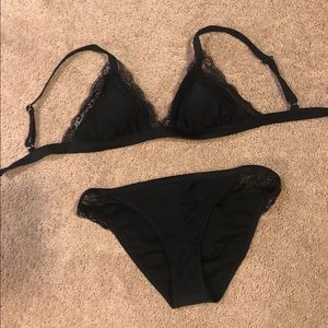 Black Lace Bikini